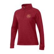 USC Trojans Women's Cardinal Univ of So Cal Relax 1/4 Zip Top